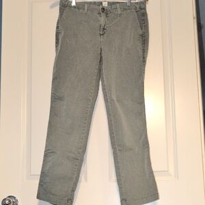 GAP Women's Girlfriend Chinos In Olive Green